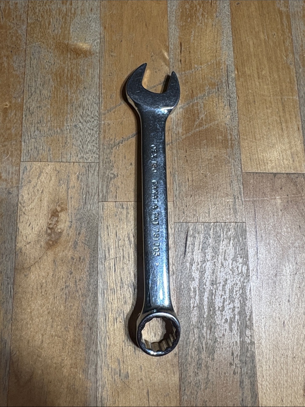 Snap-on OEX180 9/19 stubby Combination Wrench